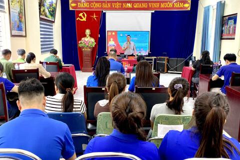 HỘI NGHỊ ĐỐI THOẠI GIỮA CHỦ TỊCH UBND XÃ VỚI ĐOÀN VIÊN, THANH NIÊN TRÊN ĐỊA BÀN XÃ KHỔNG LÀO NĂM 2026