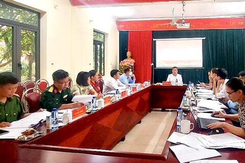 HỘI NGHỊ BAN THƯỜNG VỤ ĐẢNG ỦY XÃ KHỔNG LÀO