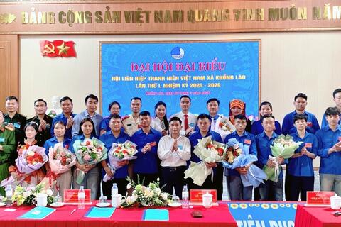 ĐẠI HỘI ĐẠI BIỂU HỘI LHTN VIỆT NAM XÃ KHỔNG LÀO LẦN THỨ I, NHIỆM KỲ 2026 - 2029.