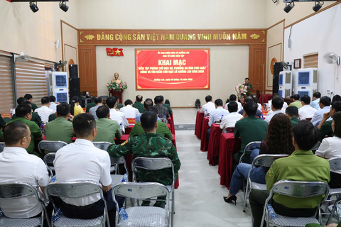 DIỄN TẬP PHÒNG THỦ DÂN SỰ, PHƯƠNG ÁN ỨNG PHÓ CHÁY RỪNG VÀ TÌM KIẾM CỨU NẠN XÃ KHỔNG LÀO NĂM 2026