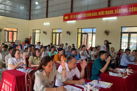Kỳ họp thứ ba (chuyên đề) HĐND xã Khổng Lào khóa XXI, nhiệm kỳ 2021-2026