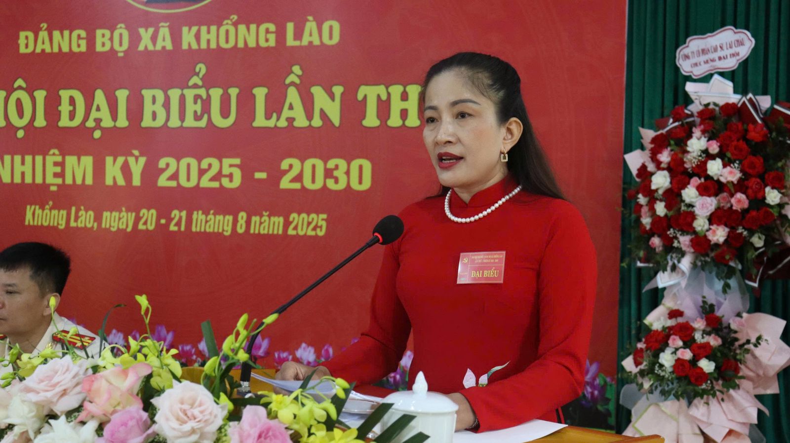 Đại hội đảng bộ xã Khổng Lào tỉnh Lai Châu ngày 20-21/8/2025